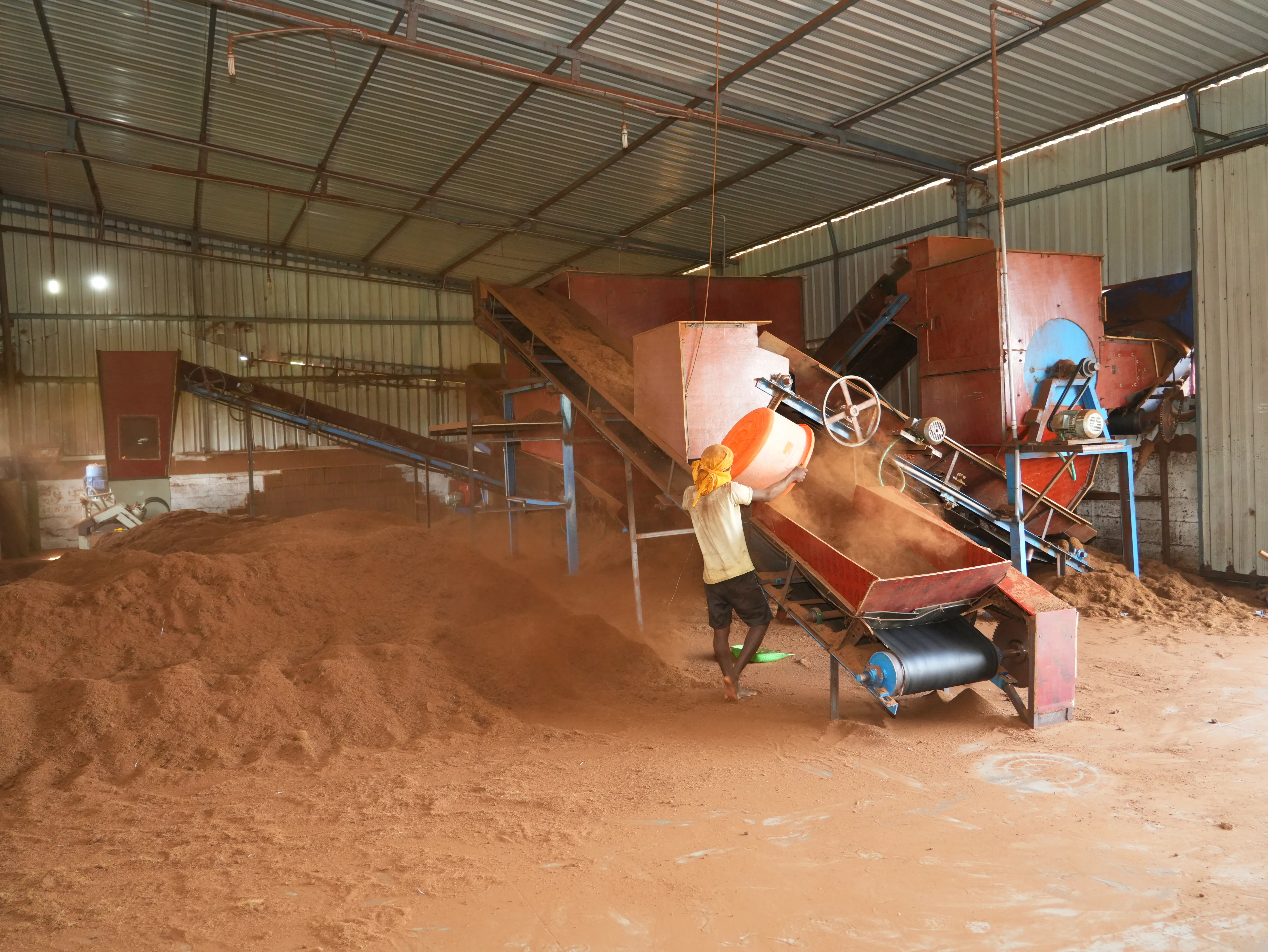 Coir Fibre & Pith Extraction Unit